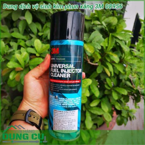 Dung dịch vệ sinh kim phun xăng 3M 08956 quy cách 285gram sản phẩm chăm sóc chuyên dụng dùng vệ sinh làm sạch kim phun nhiên liệu cung cấp cho động cơ cho phép làm sạch kim phun động cơ xăng hiệu quả
