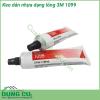 Keo dán nhựa dạng lỏng 3M 1099 là loại keo dính lỏng làm khô nhanh chóng và có thể dùng nhiệt độ để chữa được chất kết dính này khi nó bị đông cứng  Dán được nhiều chất liệu Kim loại Nhựa Vải Cao Su…