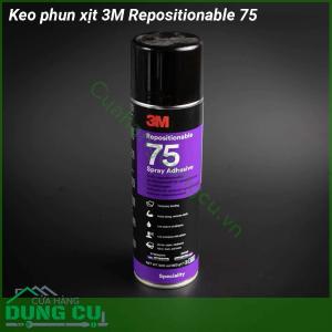 Keo phun xịt 3M Repositionable 75