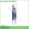 Keo dán kính 3M Marine Adhesive Sealant Fast Cure 4000 UV màu trắng dùng trám trét kính gỗ kim loại Chịu được nhệt độ và độ ẩm cao có độ kết dính cao hiệu quả mà không cần pha trộn