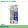 Keo dán kính 3M Marine Adhesive Sealant Fast Cure 4000 UV màu trắng dùng trám trét kính gỗ kim loại Chịu được nhệt độ và độ ẩm cao có độ kết dính cao hiệu quả mà không cần pha trộn