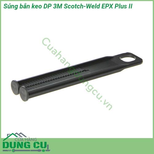 Súng bắn keo DP 3M Scotch-Weld EPX Plus II màu sắc ghi trọng lượng nhẹ  Điều khiển bằng tay giúp tiết kiệm chi phí nhờ việc không phải sử dụng các thiết bị đắt tiền