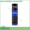 Chai xịt 3M Silicon Lubricant 8877 sử dụng để bôi trơn một loạt các máy móc và các bộ phận chuyển động Nó cũng giúp loại bỏ tiếng kêu do ma sát bảo vệ chống gỉ và ngăn ngừa dính và đóng băng trong số các ứng dụng khác