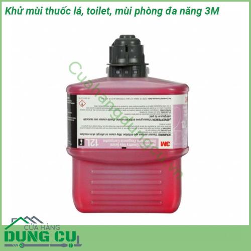 Khử mùi thuốc lá toilet mùi phòng đa năng 3M với công thức đặc biệt giúp triệt tiêu hoàn toàn mùi hôi đặc biệt mùi hôi thuốc lá lâu ngày trong các phòng máy lạnh mùi hôi trong toilet thích hợp để sử dụng hằng ngày