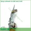 Dụng cụ khoanh vỏ chiết cành 2 lưỡi được thiết kế thông minh nhỏ gọn nhưng sử dụng rất hiệu quả thao tác đơn giản độ chính xác cao Chất liệu thép SK5 cán nhựa cao su nên khi sử dụng cầm rất êm tay Sản phẩm là dụng cụ hữu ích dành cho người làm vườn
