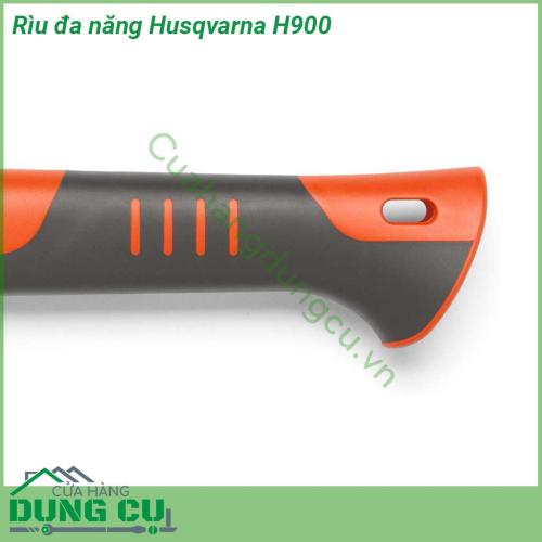 Rìu đa năng Husqvarna H900 được làm bằng thép chất lượng cao bền bỉ Chất liệu chống gỉ sét chống ăn mòn chịu va đập không bị biến dạng cong vênh trong quá trình sử dụng Cán cầm của rìu được làm bằng sợi thủy tinh siêu bền tạo cảm giác êm ái khi cầm