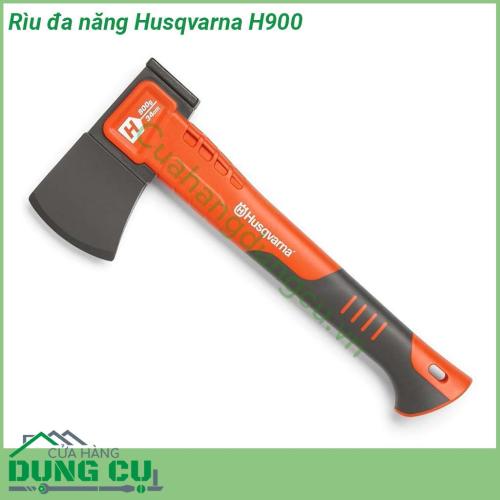 Rìu đa năng Husqvarna H900 được làm bằng thép chất lượng cao bền bỉ Chất liệu chống gỉ sét chống ăn mòn chịu va đập không bị biến dạng cong vênh trong quá trình sử dụng Cán cầm của rìu được làm bằng sợi thủy tinh siêu bền tạo cảm giác êm ái khi cầm