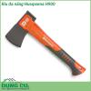 Rìu đa năng Husqvarna H900 được làm bằng thép chất lượng cao bền bỉ Chất liệu chống gỉ sét chống ăn mòn chịu va đập không bị biến dạng cong vênh trong quá trình sử dụng Cán cầm của rìu được làm bằng sợi thủy tinh siêu bền tạo cảm giác êm ái khi cầm