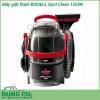 Máy giặt thảm Bissell SpotClean 1558N thiết kế nhẹ và nhỏ gọn với công suất 750W giúp loại bỏ vết bẩn nhanh chóng và dễ dàng  Các bình chứa nước có thể tháo rời để dễ dàng đổ đầy và làm rỗng Vòi tích hợp dài 1 5m cho phép bạn làm sạch mọi lúc mọi nơi