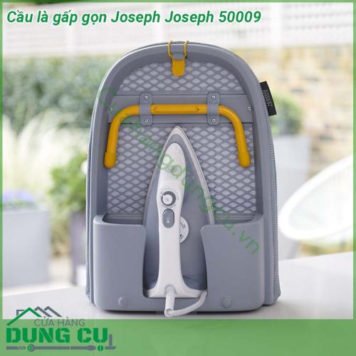 Cầu là gấp gọn Joseph Joseph 50009 thiết kế sáng tạo nhỏ gọn thông minh và độc đáo có thể gấp gọn khi dùng xong  Với ngăn chứa tích hợp để cất giữ bàn là có móc treo riêng biệt là giải pháp lý tưởng để bạn dễ dàng cất giữ