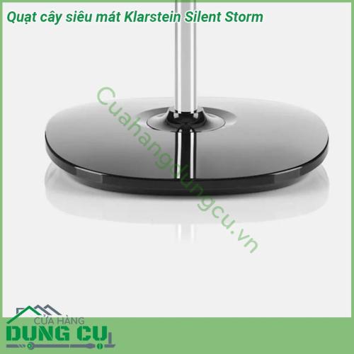 Quạt cây siêu mát Klarstein Silent Storm được thiết kế với rất nhiều các chức năng và có thể điều khiển sử dụng dễ dàng Quạt siêu hiện đại với 26 cấp độ gió  5 chế độ làm mát - thật tuyệt vời và tiện nghi  Chiều cao quạt tuỳ chỉnh từ 120-137cm