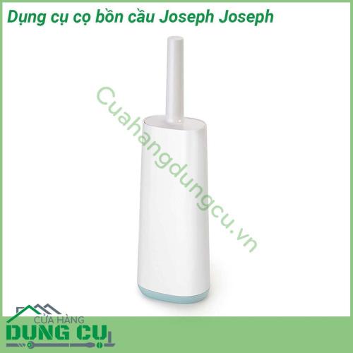 Dụng cụ cọ bồn cầu Joseph Joseph chất liệu không thấm nước cho phép chất lỏng thoát ra nhanh chóng ít nhỏ giọt giữa việc làm sạch và cất giữ  Thiết kế chống tắc nghẽn khoảng cách giữa các sợi lông rộng đảm bảo chất bẩn dễ dàng rửa sạch