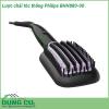 Lược chải tóc thẳng Philips BHH880-00 được thiết kế cách nhiệt giúp tránh bỏng tuyệt đối khi sử dụng Bề mặt gốm tản nhiệt PTC Tourmaline được sơn phủ một lớp dày làm giảm ma sát giữa tóc và lược cho bạn mái tóc thẳng không bị xơ rối