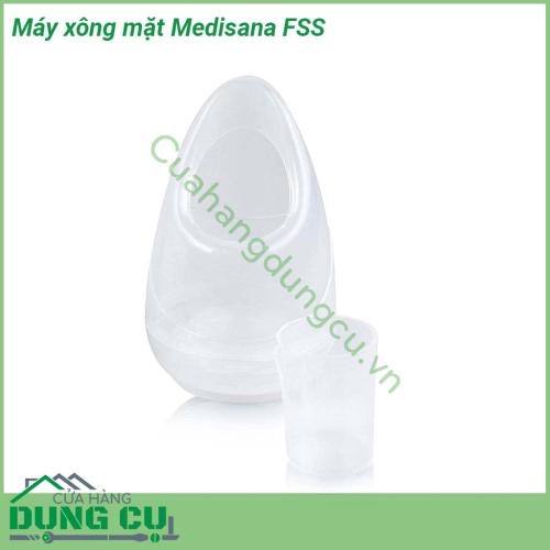 Máy xông mặt Medisana FSS là một thiết bị làm đẹp của Medisana sử dụng hơi nước để tẩy rửa và loại bỏ những lớp tế bào chết trên da bụi bẩn ẩn sâu dưới da làm cho da mặt bạn trở lên mềm mịn sáng khỏe đẹp