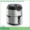 Nồi chiên không dầu TEFAL XL EY201D 4 2L được thiết kế thông minh nhỏ gọn với dung tích 4 2L tương đương 1 2kg thực phẩm phục vụ tối đa 6 phần ăn Bạn cùng gia đình có thể tha hồ thưởng thức đồ chiên ngon