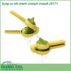 Dụng cụ vắt chanh Joseph Joseph 20171 kiểu dáng hiện đại nhỏ gọn Chất liệu nhựa cao cấp không chứa BPA  Dụng cụ vắt chanh tiện lợi cho phép bạn vắt chanh với nửa quả chanh trong 1 lần ép giúp tạo nhiều nước trái cây hơn mà không tốn nhiều sức lực