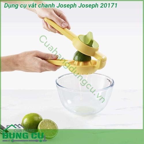 Dụng cụ vắt chanh Joseph Joseph 20171 kiểu dáng hiện đại nhỏ gọn Chất liệu nhựa cao cấp không chứa BPA  Dụng cụ vắt chanh tiện lợi cho phép bạn vắt chanh với nửa quả chanh trong 1 lần ép giúp tạo nhiều nước trái cây hơn mà không tốn nhiều sức lực