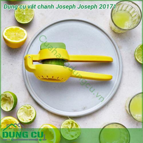 Dụng cụ vắt chanh Joseph Joseph 20171 kiểu dáng hiện đại nhỏ gọn Chất liệu nhựa cao cấp không chứa BPA  Dụng cụ vắt chanh tiện lợi cho phép bạn vắt chanh với nửa quả chanh trong 1 lần ép giúp tạo nhiều nước trái cây hơn mà không tốn nhiều sức lực