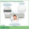 Gối Medisana SP 100 Sleep Well Kissen là một chiếc gối chỉnh hình lớn với lõi bọt hoạt tính mật độ cao có thể cải thiện chất lượng giấc ngủ cá nhân vì gối xốp tích hợp âm thanh nổi với nhạc thư giãn hoạt động như một thiết bị hỗ trợ giấc ngủ