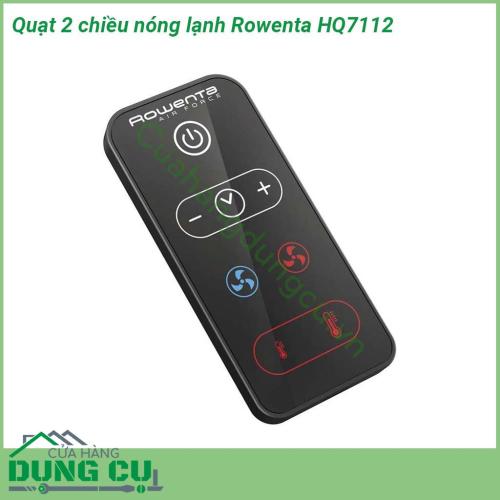 Quạt 2 chiều nóng lạnh Rowenta HQ7112 thiết kế nhỏ gọn  sự kết hợp giữa máy sưởi và quạt trong một thiết bị  Máy sở hữu công nghệ Air Circulation 2 trong 1 cho sự mát mẻ vào mùa hè và ấm áp vào mùa đông  