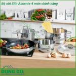 Bộ nồi Silit Alicante 4 món chính hãng