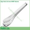 Kẹp thức ăn inox WMF Nuova được làm bằng vật liệu thép không gỉ Cromargan 18 10 chất lượng cao  không rỉ sét an toàn cho máy rửa chén  Với thiết kế đục lỗ tiện lợi  giúp loại bỏ dầu thừa  Tay cầm có hoạt động giống như lò xo dễ dàng sử dụng