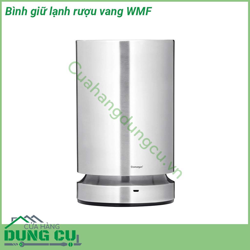 Bình giữ lạnh rượu vang WMF một sản phẩm giúp bạn có thể tận hưởng hương vị rượu ngon nhất đậm đà nhất bất cứ khi nào bạn muốn Thiết kế nhỏ gọn đơn giản giúp bạn mang đi bất cứ nơi đâu đến bất cứ buổi tiệc nào