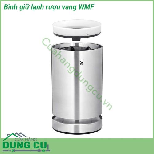 Bình giữ lạnh rượu vang WMF một sản phẩm giúp bạn có thể tận hưởng hương vị rượu ngon nhất đậm đà nhất bất cứ khi nào bạn muốn Thiết kế nhỏ gọn đơn giản giúp bạn mang đi bất cứ nơi đâu đến bất cứ buổi tiệc nào