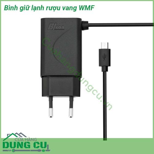 Bình giữ lạnh rượu vang WMF một sản phẩm giúp bạn có thể tận hưởng hương vị rượu ngon nhất đậm đà nhất bất cứ khi nào bạn muốn Thiết kế nhỏ gọn đơn giản giúp bạn mang đi bất cứ nơi đâu đến bất cứ buổi tiệc nào