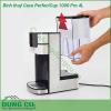 Bình thuỷ Caso PerfectCup 1000 Pro 4L được thiết kế dày dặn chắc chắn an toàn với kiểu dáng thời trang phù hợp với không gian những ngôi nhà hiện đại  Màn hình Led cảm ứng nhiệt độ được điều chỉnh với mức cài đặt khác nhau từ 70 đến 100°C