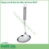 Dụng cụ hớt bọt lọc dầu mỡ inox Wmf được làm từ inox chống gỉ an toàn chịu nhiệt chống ăn mòn không mùi không độc hại độ cứng mạnh không biến dạng  Tay cầm chắc và thon nên dễ dàng thao tác Có lớp màng lỗ nhỏ có thể giữ lại cặn dầu mỡ thức ăn nhỏ