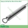 Dụng cụ hớt bọt lọc dầu mỡ inox Wmf được làm từ inox chống gỉ an toàn chịu nhiệt chống ăn mòn không mùi không độc hại độ cứng mạnh không biến dạng  Tay cầm chắc và thon nên dễ dàng thao tác Có lớp màng lỗ nhỏ có thể giữ lại cặn dầu mỡ thức ăn nhỏ