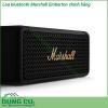 Loa bluetooth Marshall Emberton chính hãng có thiết kế vỏ nhám làm từ chất liệu cao cấp giúp chống thấm nước và chống va đập hoàn hảo  Thiết kế và chất âm đậm chất Marshall thiết kế nhỏ gọn dễ dàng mang đi khi di chuyển thời lượng pin tốt công suất lớn