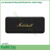 Loa bluetooth Marshall Emberton chính hãng có thiết kế vỏ nhám làm từ chất liệu cao cấp giúp chống thấm nước và chống va đập hoàn hảo  Thiết kế và chất âm đậm chất Marshall thiết kế nhỏ gọn dễ dàng mang đi khi di chuyển thời lượng pin tốt công suất lớn