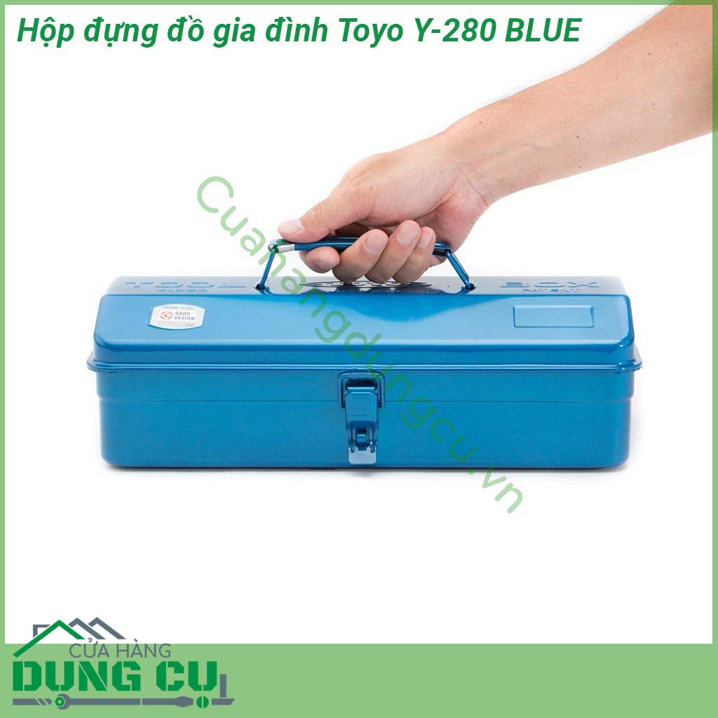 Hộp đựng đồ nghề sắt Toyo Y-280 BLUE