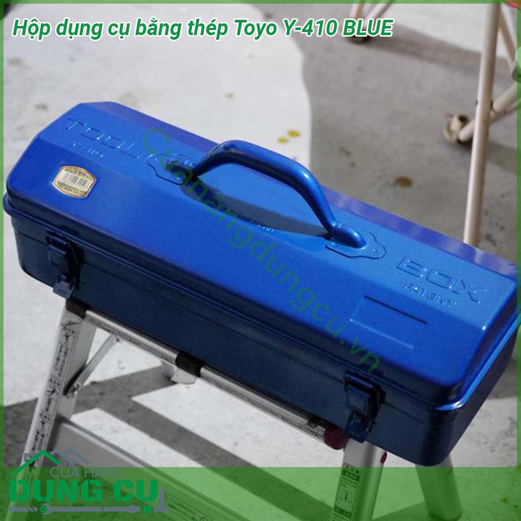 Hộp dụng cụ bằng thép Toyo Y-410 BLUE