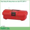 Hộp đựng đồ bằng nhựa cao cấp KTC EKP-5 làm từ chất liệu nhựa cao cấp  độ bền cao và chịu lực tốt  Có tay cầm giúp việc xách mang hộp đựng dụng cụ thuận lợi cho việc sửa chữa tháo lắp ở những nơi xa  Có chốt khóa đảm bảo cho việc bảo quản cất giữ sản phẩm