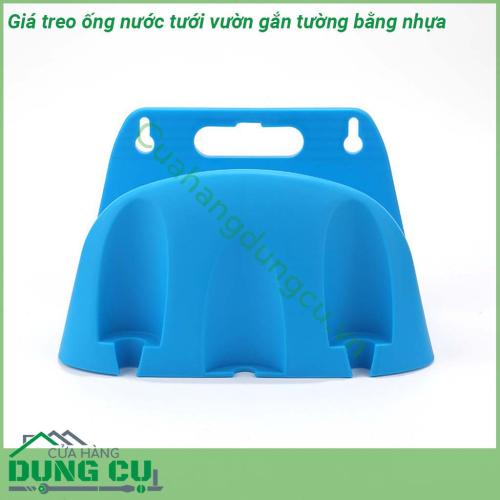 Giá treo ống nước gắn tường bằng nhựa được làm từ chất liệu nhựa cao cấp chống gỉ và chịu lực tốt  Với thiết kế gắn tường giữ ống gọn gàng và cố định ở một nơi