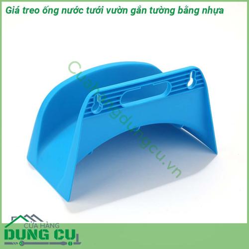 Giá treo ống nước gắn tường bằng nhựa được làm từ chất liệu nhựa cao cấp chống gỉ và chịu lực tốt  Với thiết kế gắn tường giữ ống gọn gàng và cố định ở một nơi