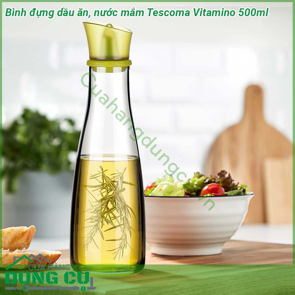 Bình đựng dầu ăn, nước mắm Tescoma Vitamino 500ml
