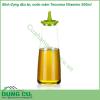 Bình đựng dầu ăn nước mắm Tescoma Vitamino 500ml được làm từ 100 thủy tinh Borosilicate cao cấp ổn định nhiệt độ tuyệt đối  Phễu bình là silicone rất chặt và khít nhưng lại mềm dẻo mở ra dễ dàng