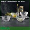 Bộ bát pha lê Nachtmann Bossa Nova 101322 với chất liệu là pha lê không chì đảm bảo sức khoẻ cầm nặng tay và sử dụng công nghệ chống vỡ xước và rạn nứt hiệu quả  Thiết kế theo ô cờ đan xen tạo cảm giác chắc chắn