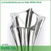 Lọ hoa Bohemia sao eo Yoko White 33cm nổi bật bởi thiết kế tinh khiết và tươi sáng của thủy tinh pha lê kết hợp với chi tiết thắt eo đắt giá cực đẹp  Lọ hoa Bohemia mang lại vẻ đẹp tinh khiết sa hoa từ mọi góc nhìn
