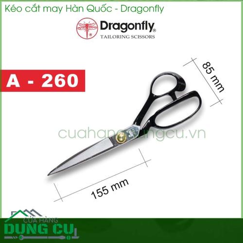 Kéo cắt vải cắt may Dragonfly Hàn Quốc