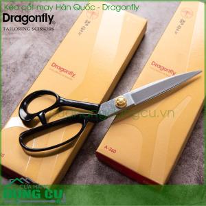 Kéo cắt vải cao cấp Dragonfly Hàn Quốc A260 10.5 inch cho thợ may