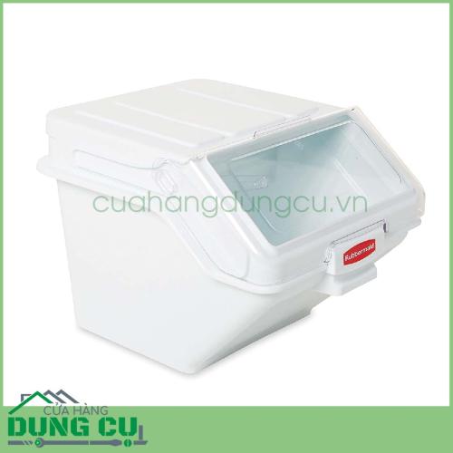 Thùng đựng gạo ngũ cốc thực phẩm khô cỡ lớn cao cấp rubbermaid với 200 cốc