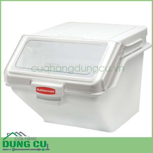 Thùng đựng gạo ngũ cốc thực phẩm khô cỡ lớn cao cấp rubbermaid với 200 cốc