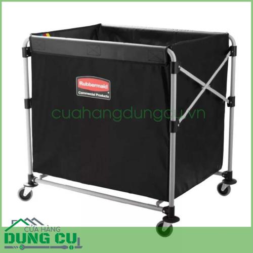 Xe đẩy dọn đồ 280L Rubbermaid có thể gấp gọn