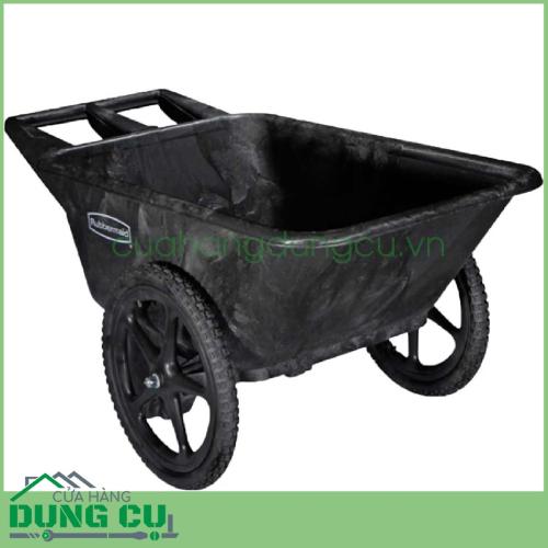 Xe đẩy làm vườn bánh lớn 300 lbs Rubbermaid