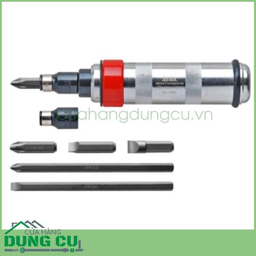 Bộ tô vít đóng 8 chi tiết đầu chuyển 3 8 No 1902 Anex Nhật